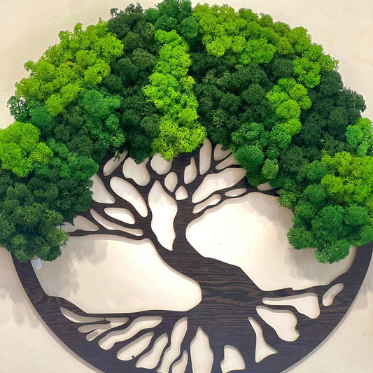 Creative workshop with Scandinavian moss. Create your unique masterpiece.