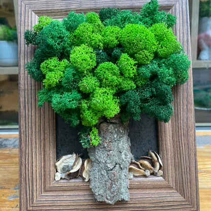 Creative workshop with Scandinavian moss. Create your unique masterpiece.