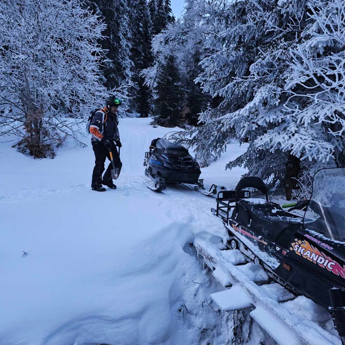 Snowmobile adventure in Stara Planina