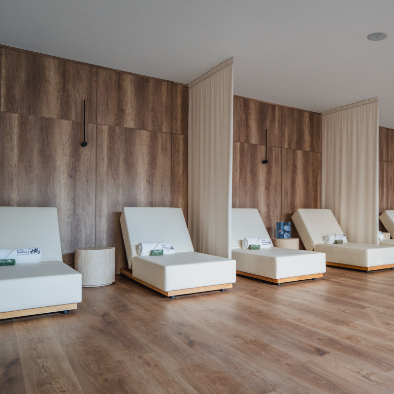 Spa harmony. Thermal zone and relaxation at Spa Shima