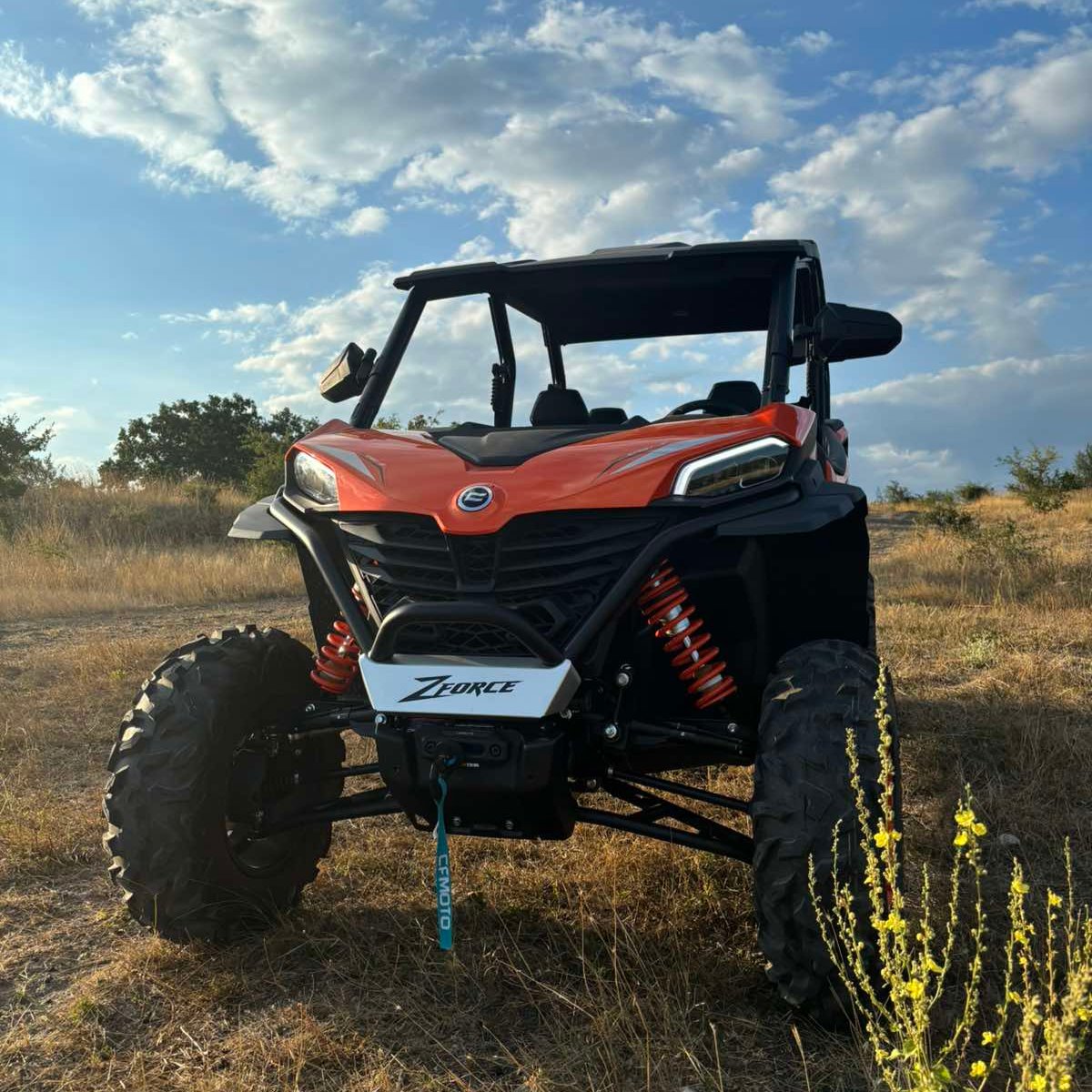 Speed and picturesque views with a UTV tour around Golden sands area