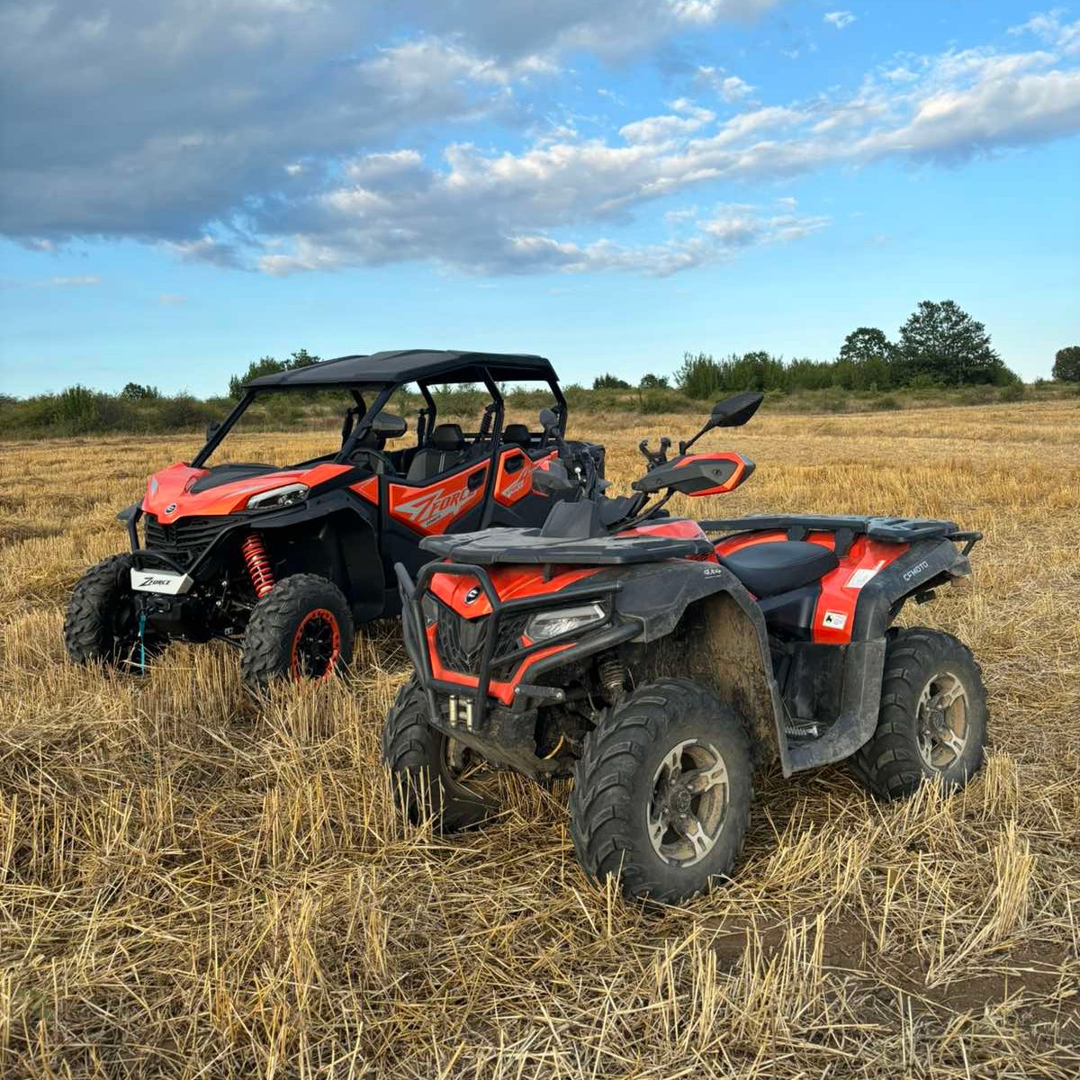 Speed and picturesque views with a UTV tour around Golden sands area