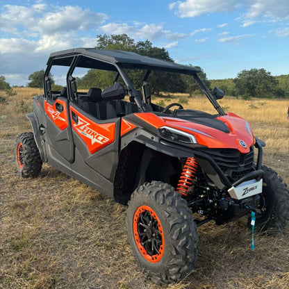 Speed and picturesque views with a UTV tour around Golden sands area