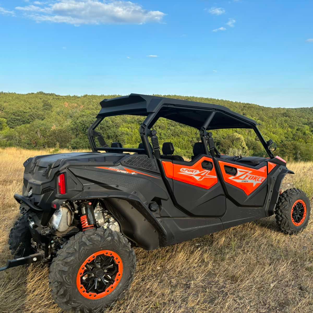 Speed and picturesque views with a UTV tour around Golden sands area