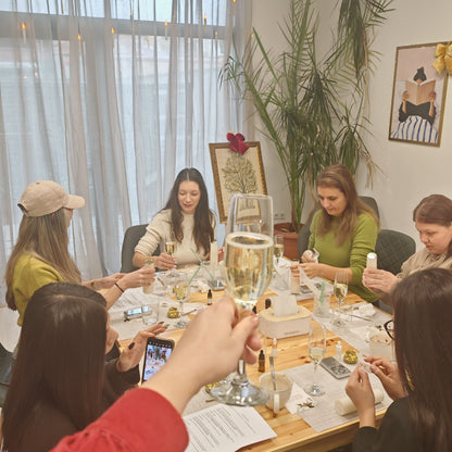 Celebrate in a unique and memorable way - with a lip gloss and lip scrub workshop.