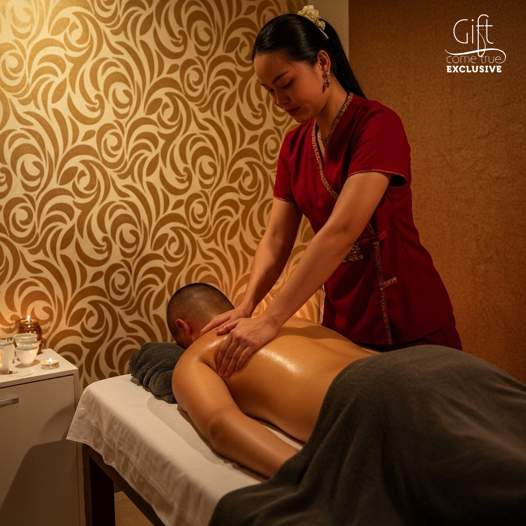 Traditional Thai massage with oils - Body and Mind balance
