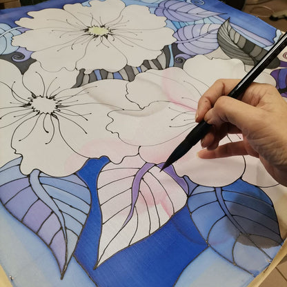 Silk Painting Workshop. Veliko Tarnovo