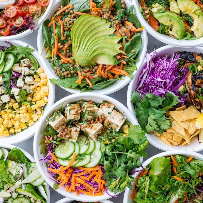 Culinary course for classic and modern salads