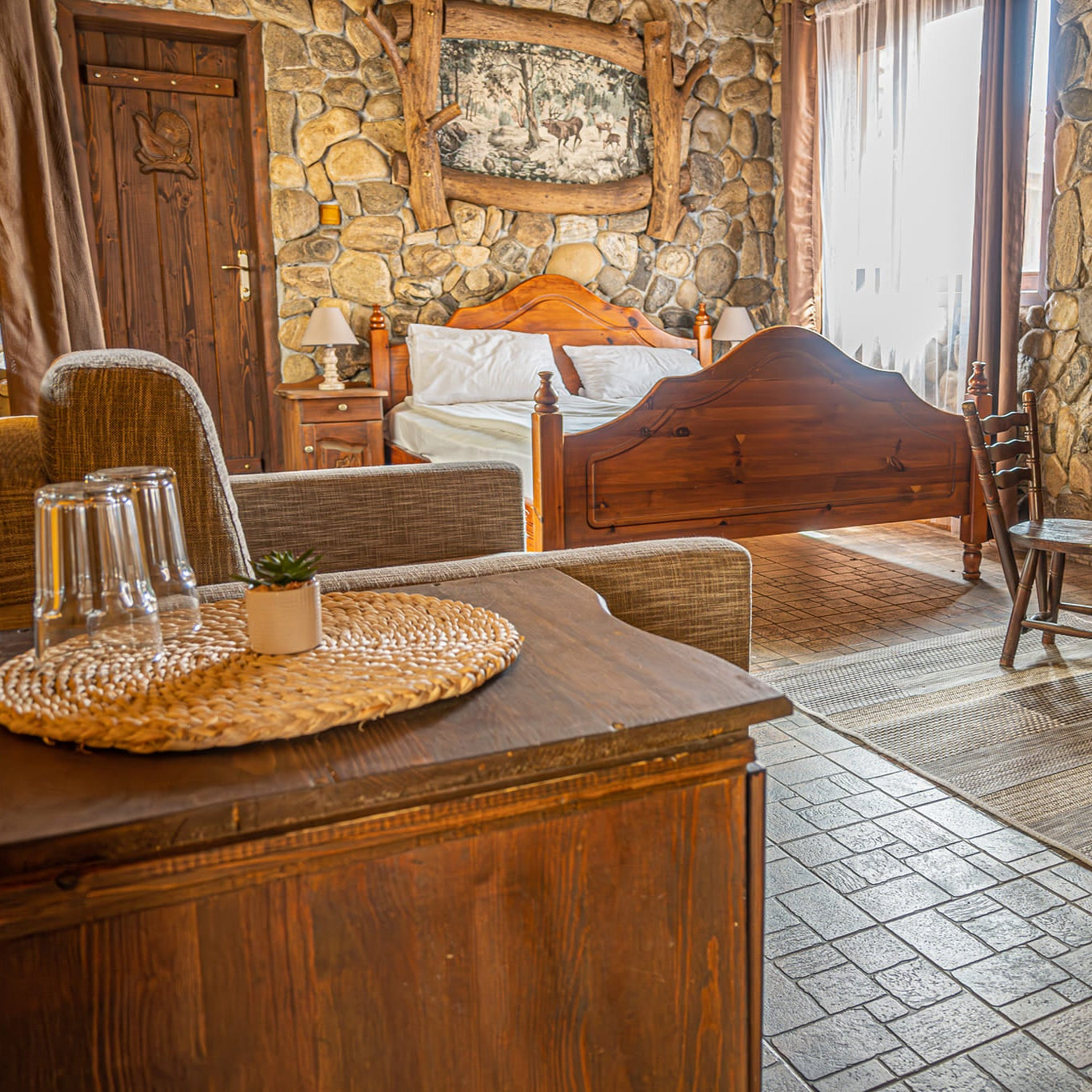 Relaxing escape in Velingrad. A getaway for two at Safari Village Velingrad