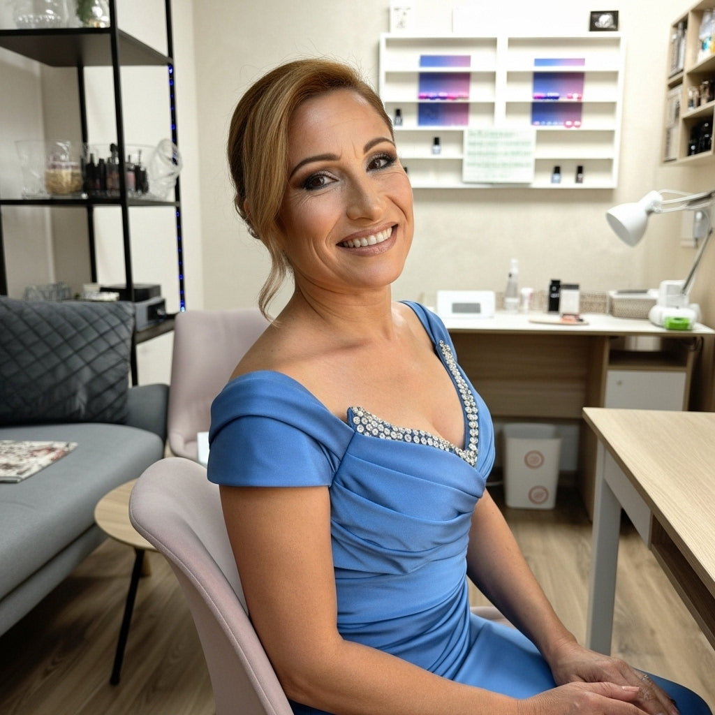 A glamorous experience and a luxurious look with professional makeup