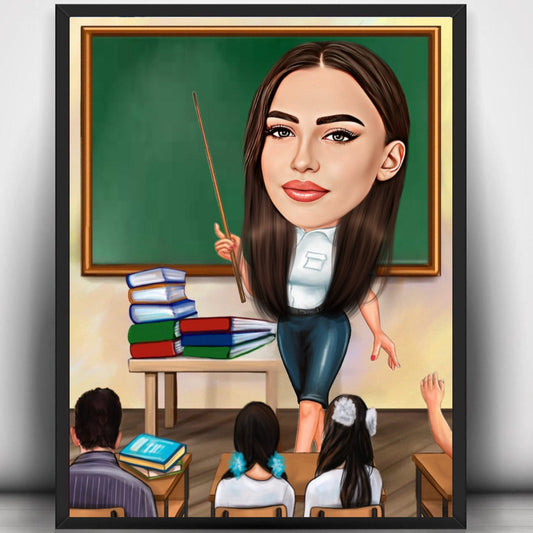 Personalized caricature from a photo