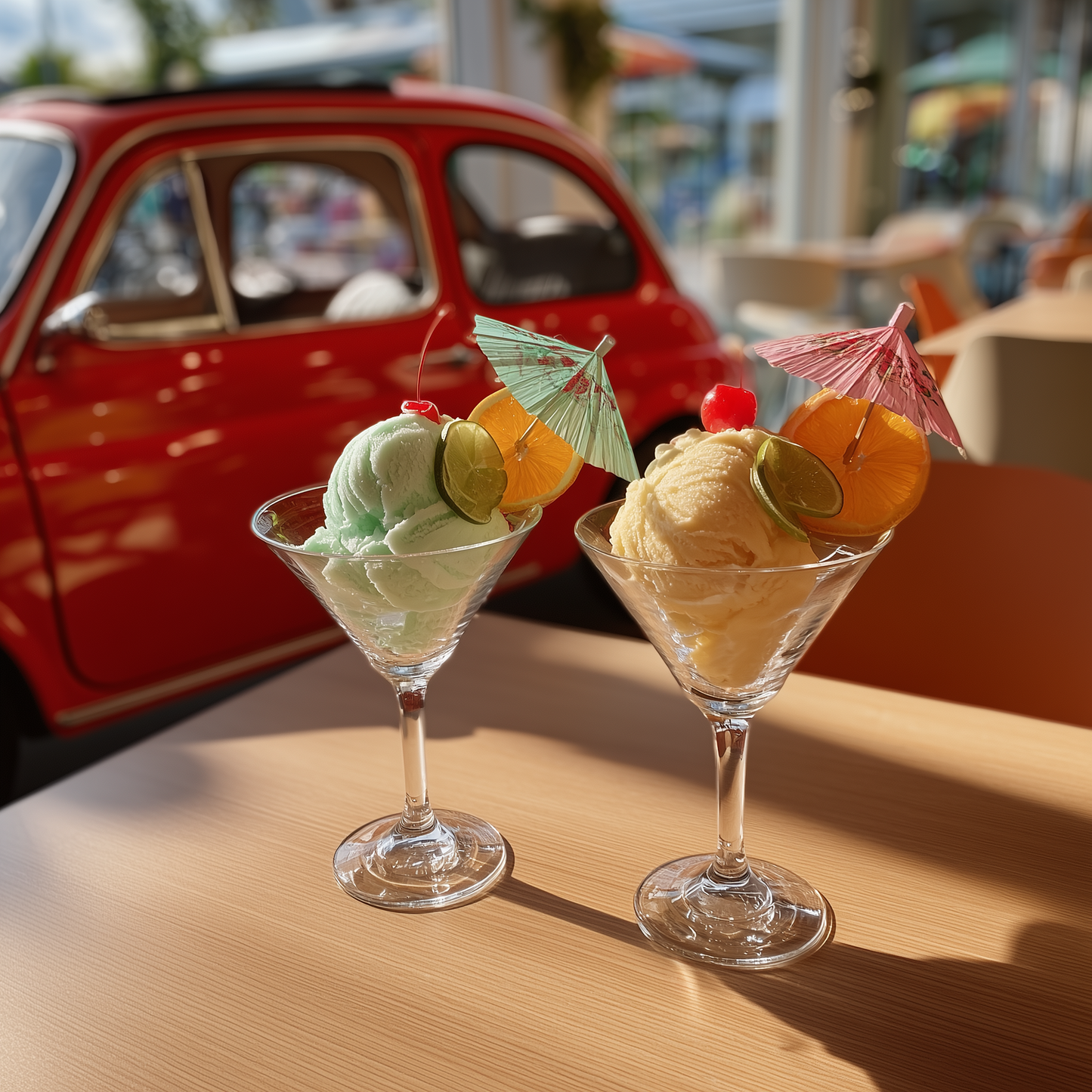 Gelato cocktail – A refreshing experience for two