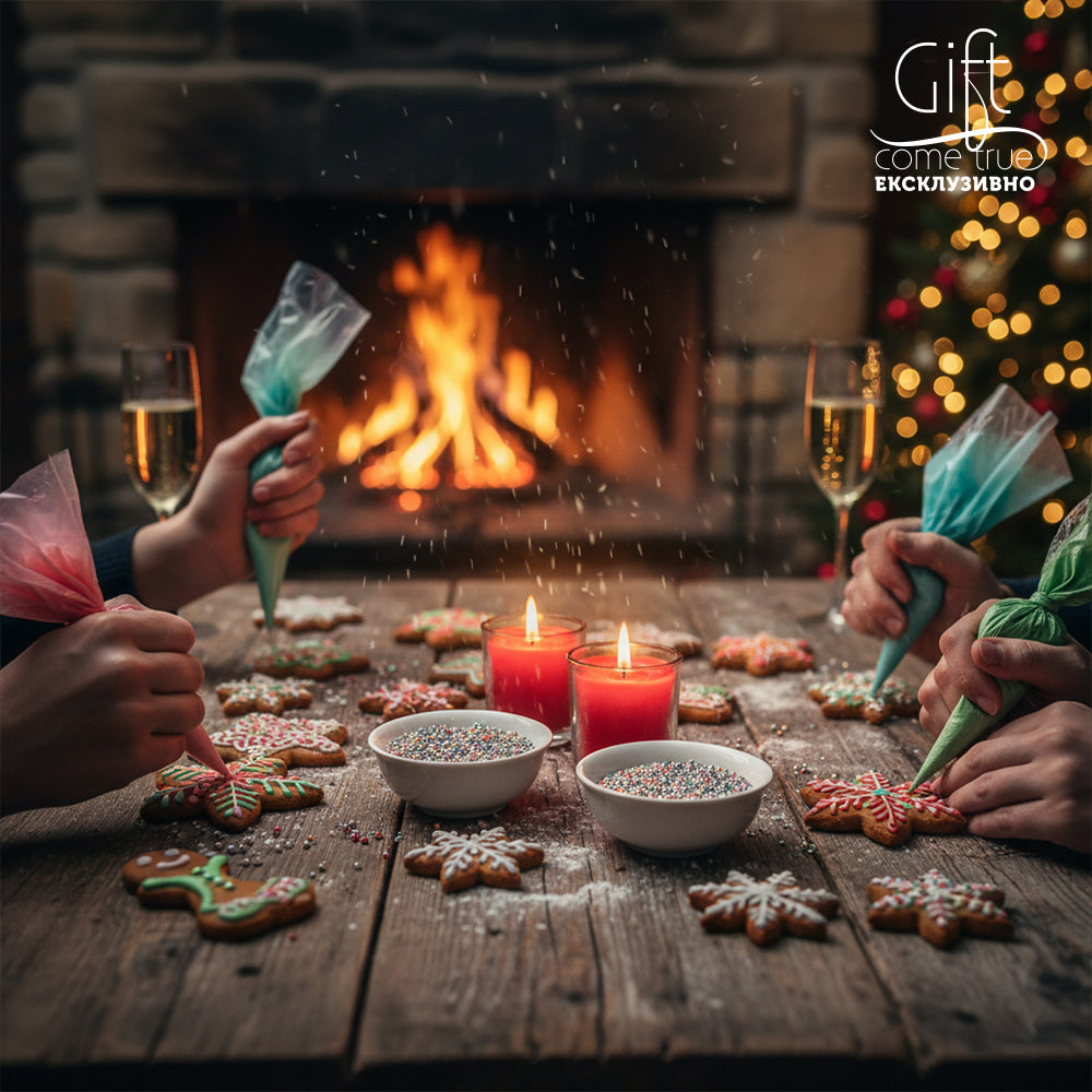 Christmas cookies decoration workshop