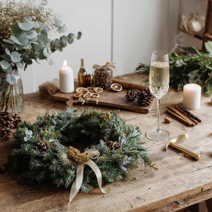 Christmas wreath workshop
