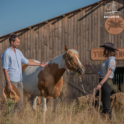 Authentic cowboy adventure! Horseback riding and Wild West experience at El Paso movie ranch.