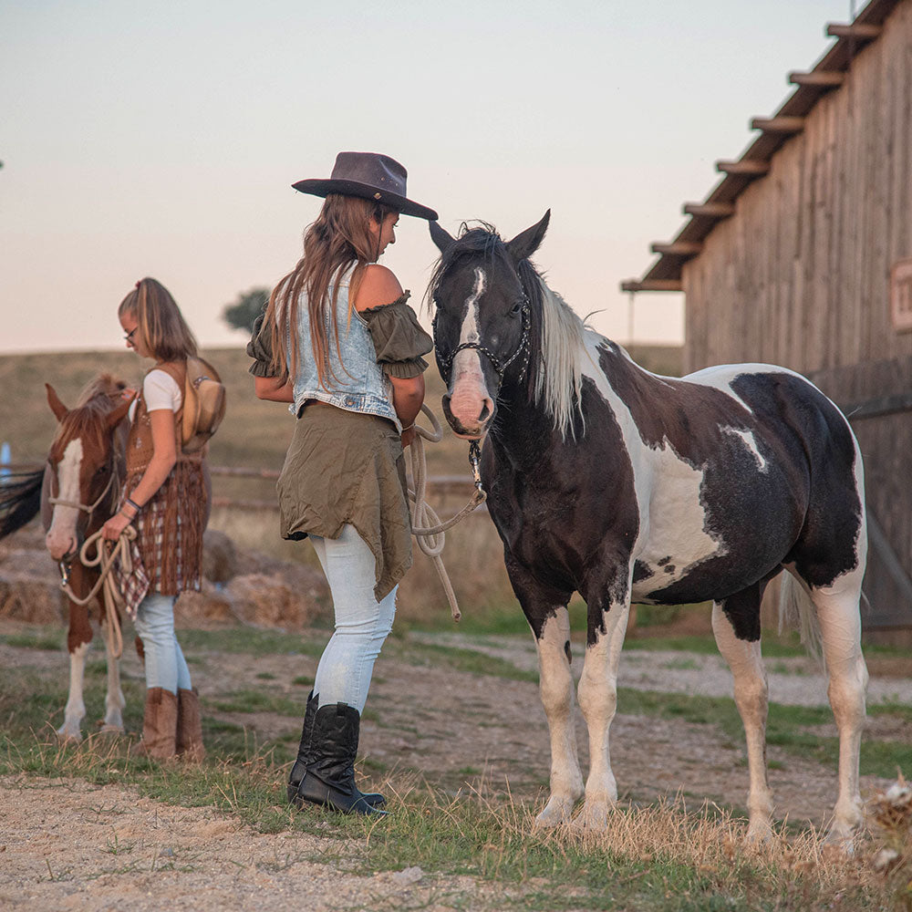Authentic cowboy adventure! Horseback riding and Wild West experience at El Paso movie ranch.