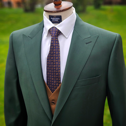 A made to measure costume or blazer with personalization and initials