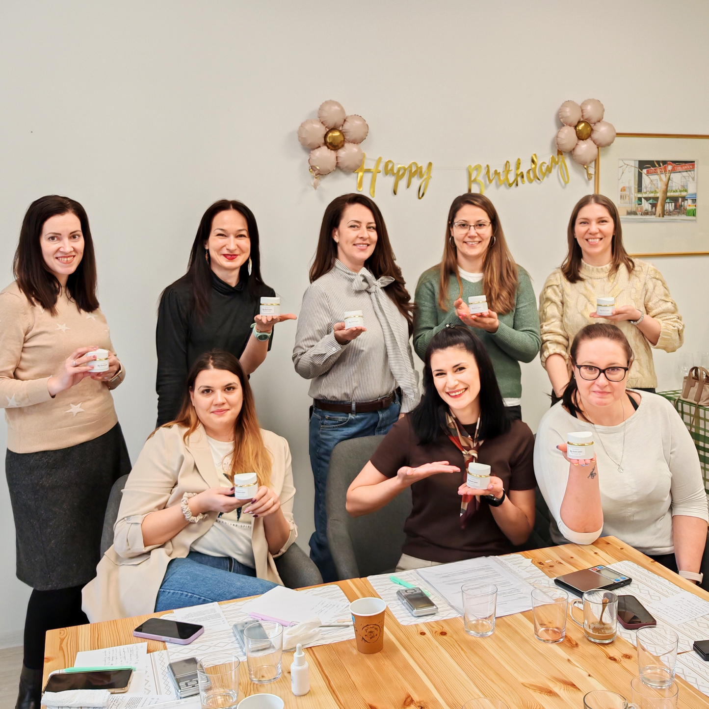Thematic cosmetic workshop. Create a luxurious facial product in a unique atmosphere.