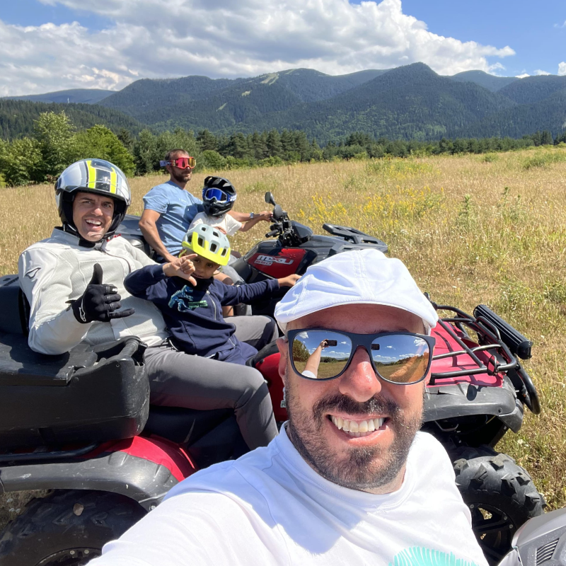 ATV adventure and picnic in nature near Borovets
