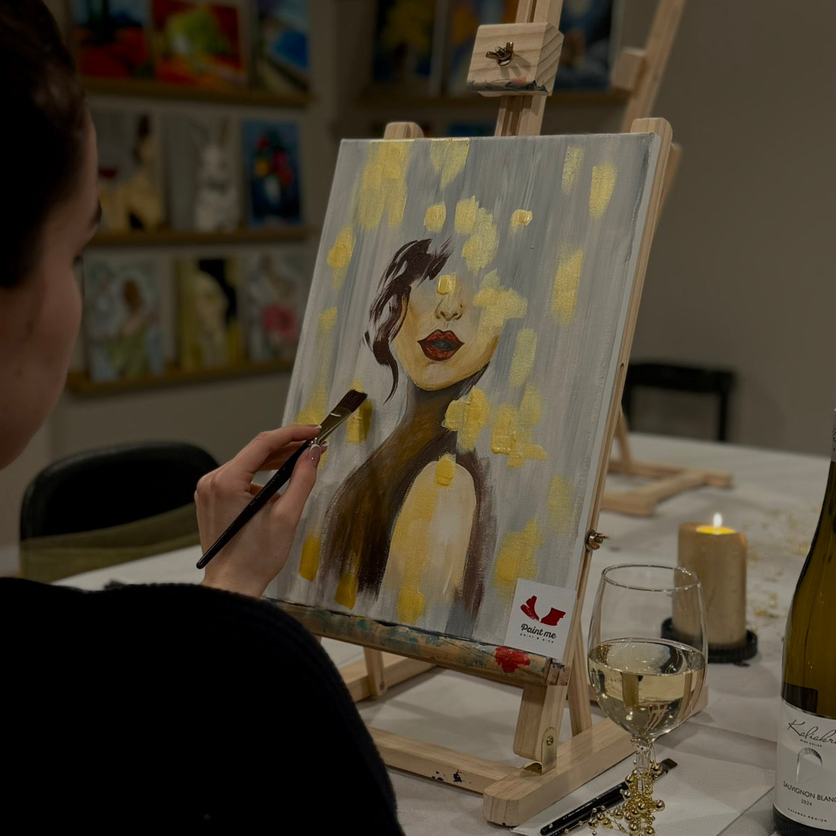 Painting and wine in Varna – Create your own painting