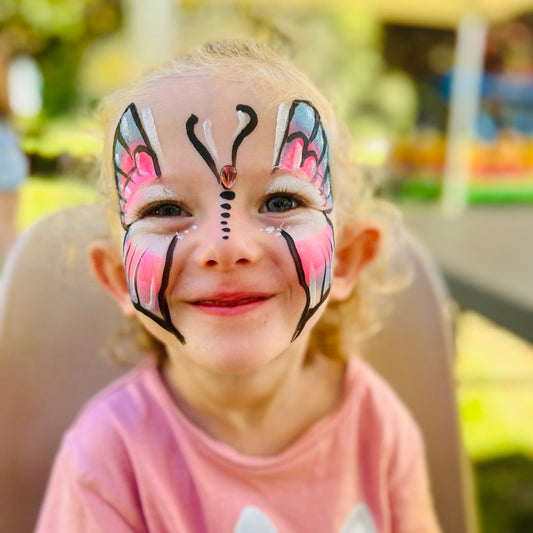Creative face painting workshop for kids