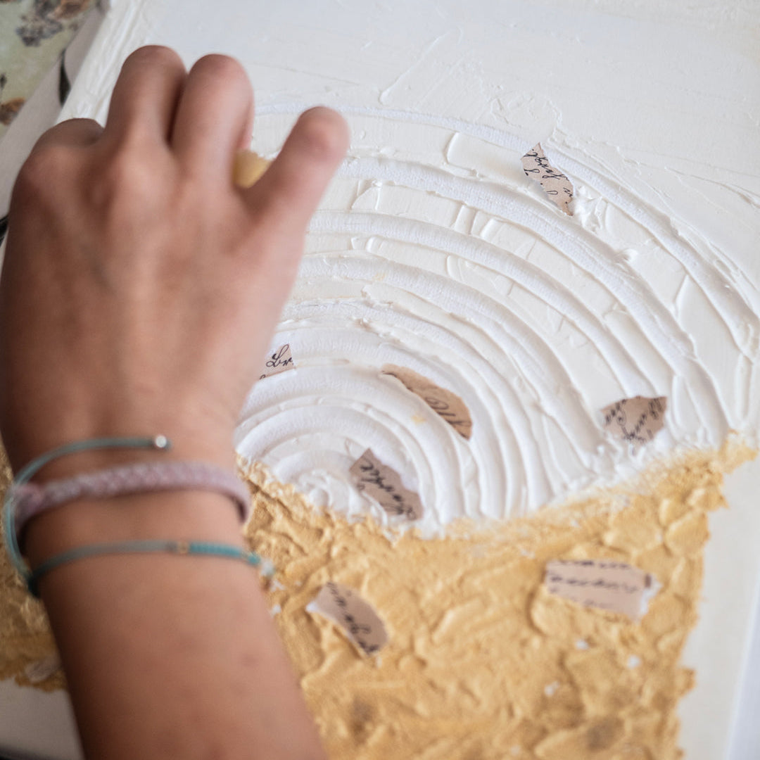 Textured art workshop in Sofia