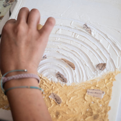 Textured art workshop in Sofia