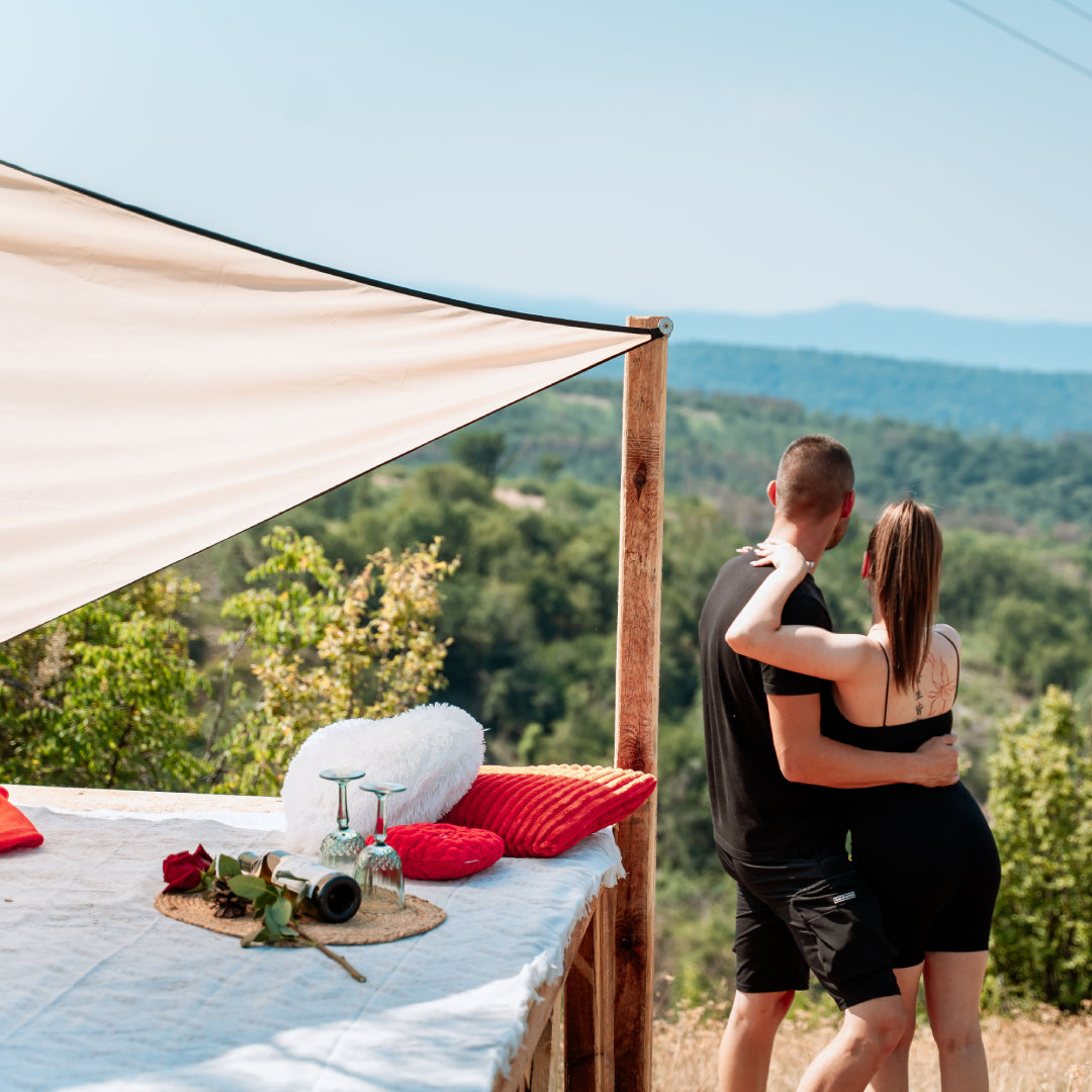 Wine tasting and adventurous offroad for two