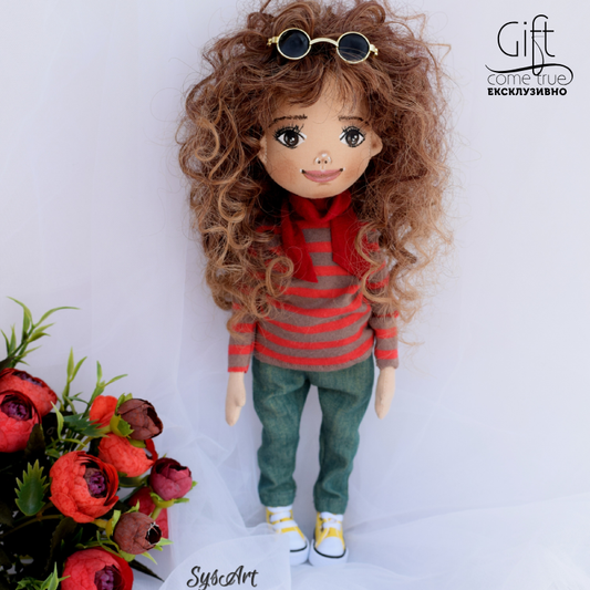A unique personalized doll in your likeness