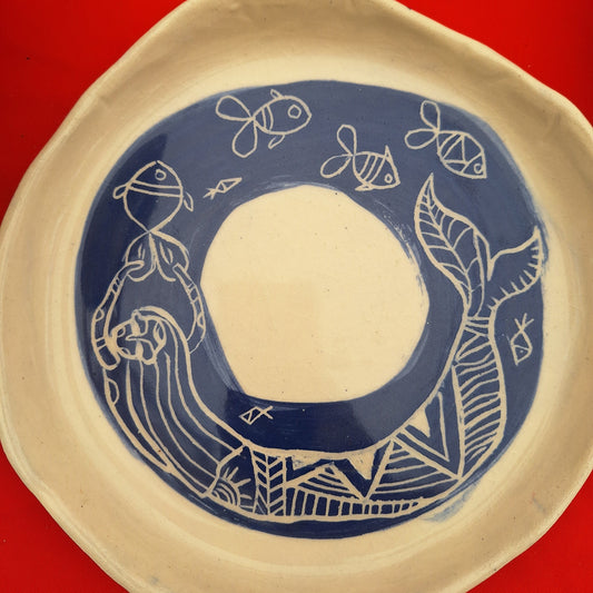 Sgraffito and wine. Art workshop for adults
