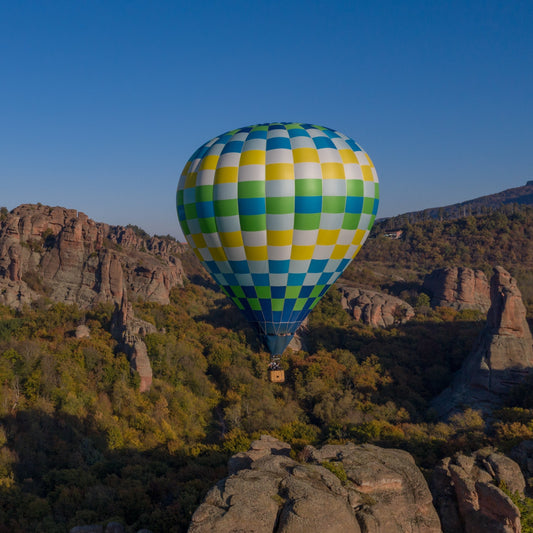 VIP Hot Air Balloon free flight over the Belogradchik fortress for two