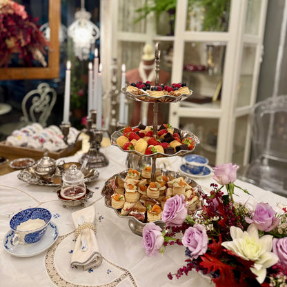 A high tea afternoon ceremony