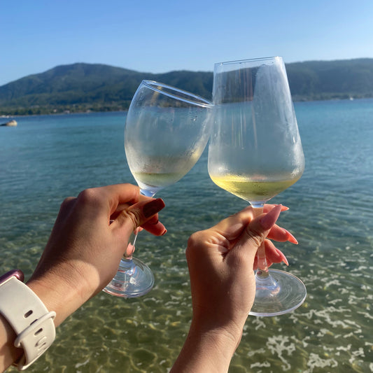 Wine tasting kayak tour for two. Immerse yourself in the beauty of Vourvourou and Diaporos island. Greece