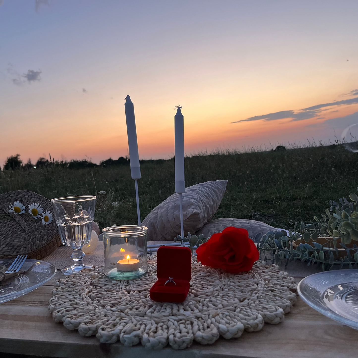 A romantic picnic near Veliko Tarnovo or Gabrovo