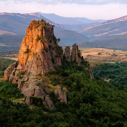 The beauty of the belogradchik rocks explored off-road. A touristic tour with an ATV.