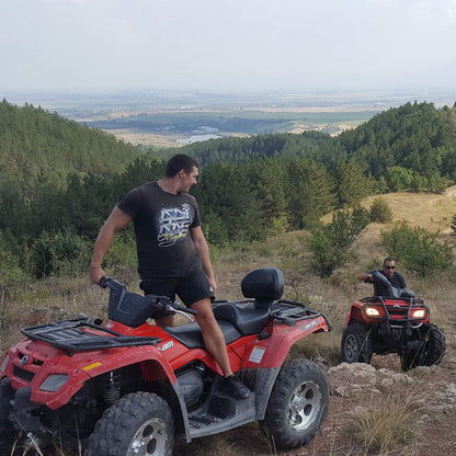 Adventure with an ATV. Novi Iskar