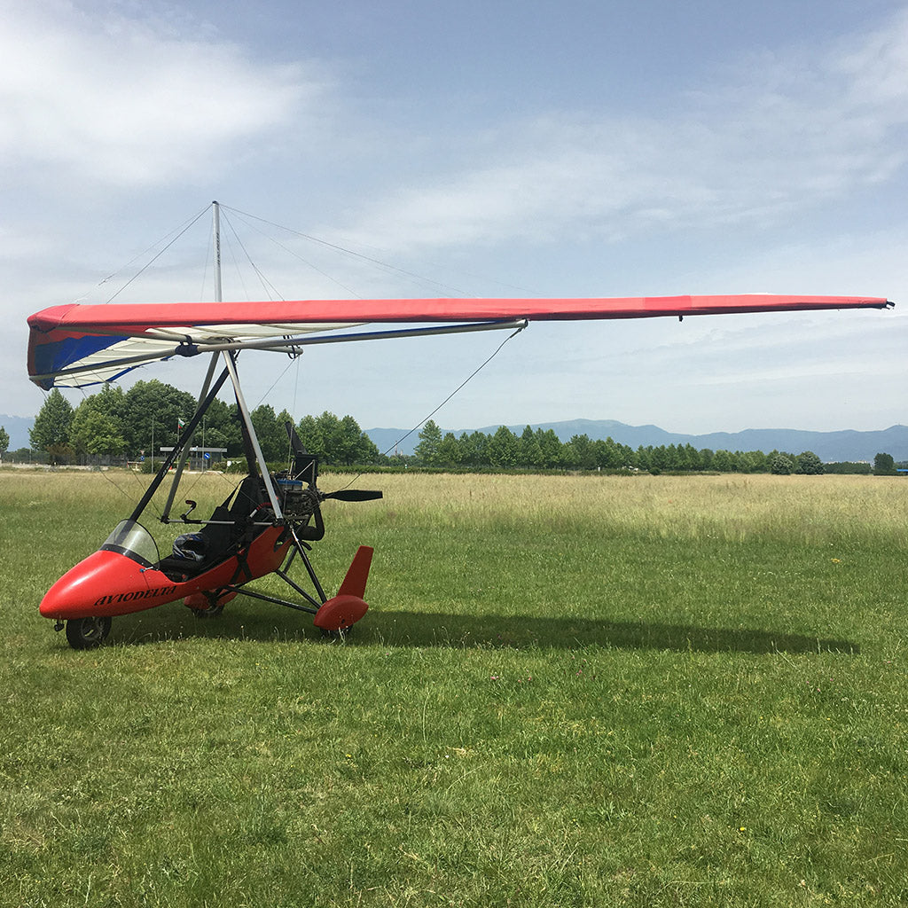 A hang glider flight over Kazanlak and the surrounding area. Magnificent views like a dream