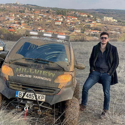 Off-road driving of an exclusive SMART for two! Veliko Tarnovo and Arbanassi