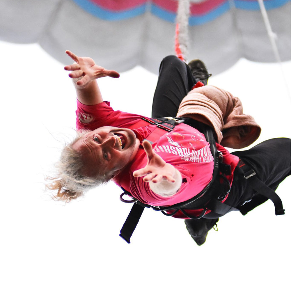 Bungee jump from warm air balloon - Individual or Tandem. Plovdiv or Prhodna cave