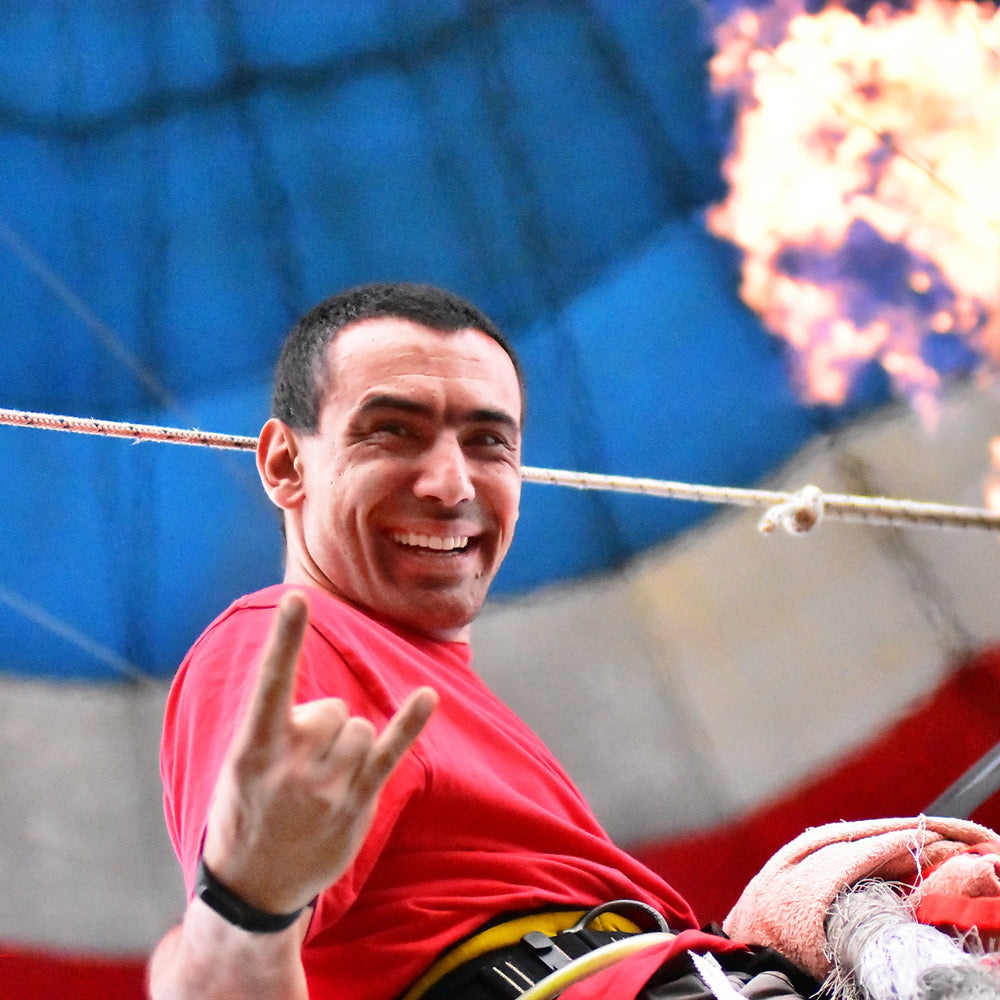 Bungee jump from warm air balloon - Individual or Tandem. Plovdiv or Prhodna cave