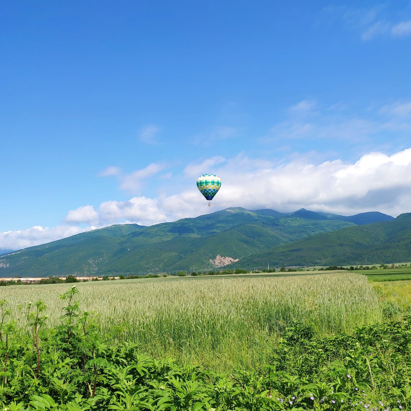 Hot Air Balloon free flight over the Belogradchik fortress