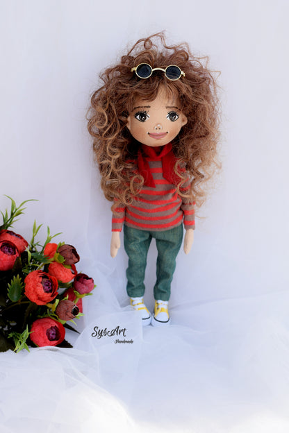 A unique personalized doll in your likeness