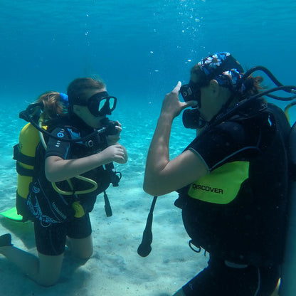 Diving four-day course in Greece.  Discover a new underwater world