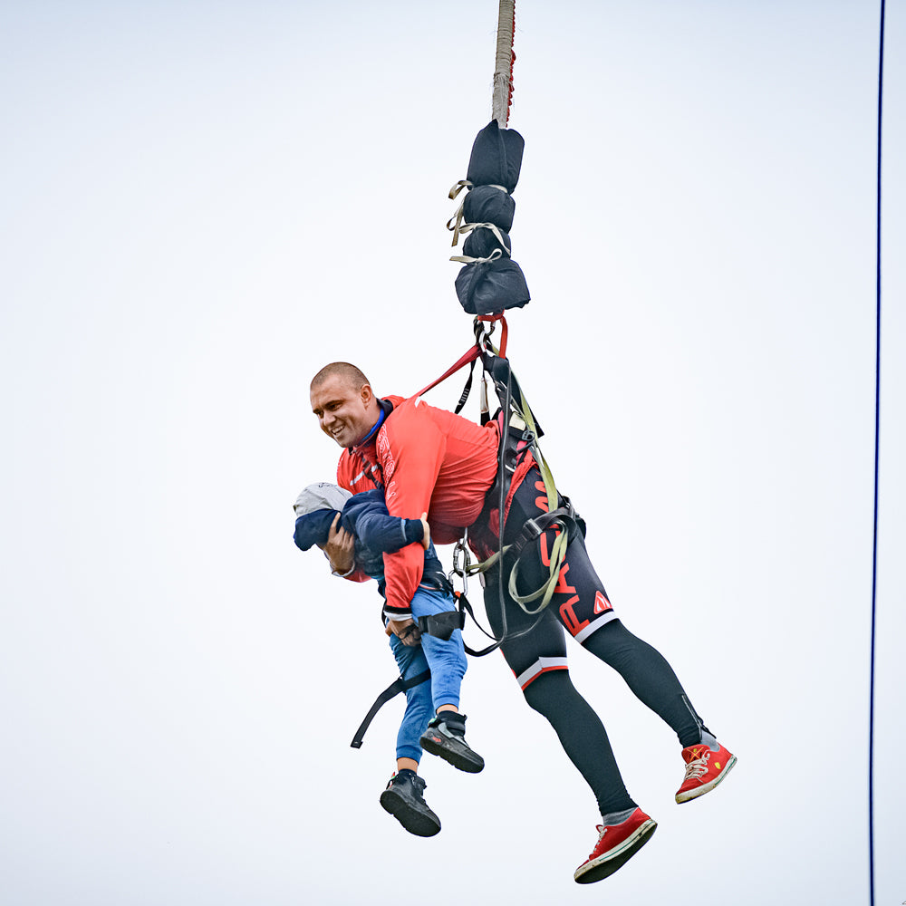 Bungee jump from warm air balloon - Individual or Tandem. Plovdiv or Prhodna cave