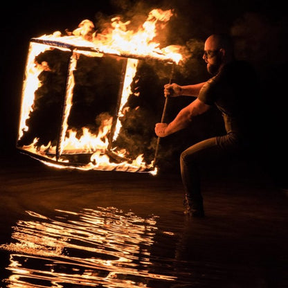 Fire show for a special occasion