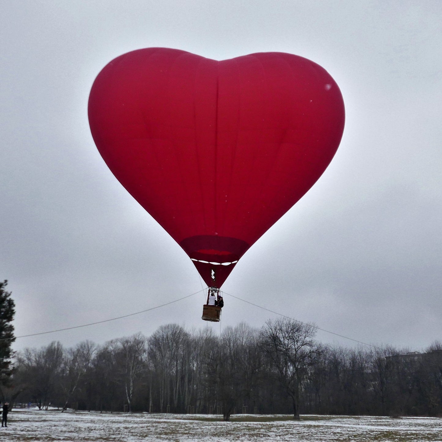 Panoramic balloon rise in the heart of Sofia