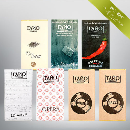 7 Bulgarian chocolates from a boutique craft factory