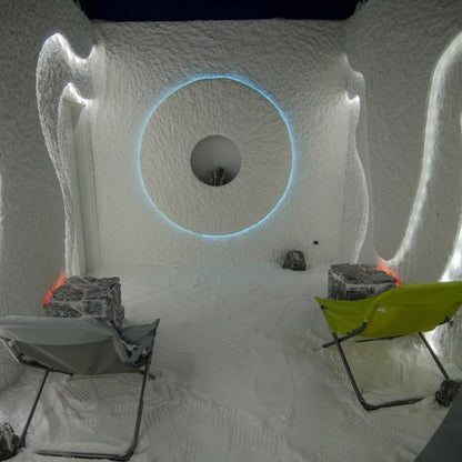 Flotation and Massage in a Salt Cave for Holistic Relaxation