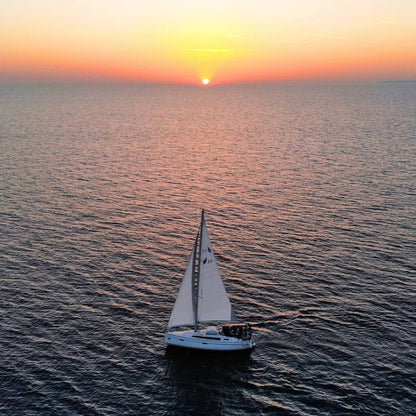 Romantic sea adventure on a yacht for two. Nessebar