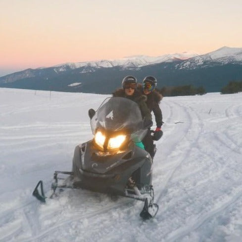 Snowmobile ride for two through Rila Lakes, Borovets and Vitosha